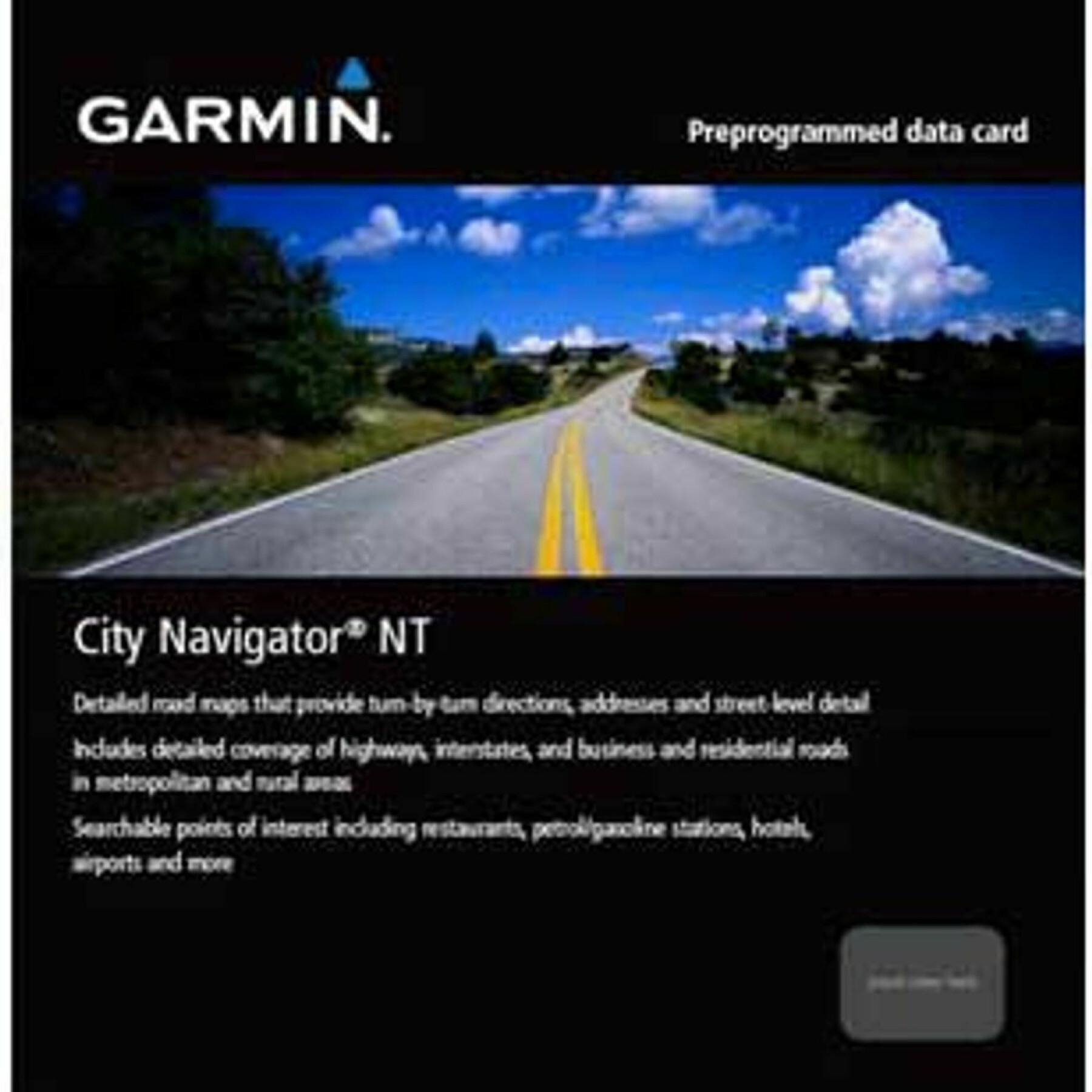 Scheda Garmin city navigator Europe nt-spain/portugal microsd/sd card