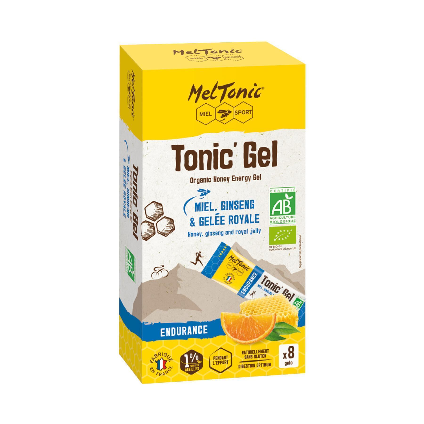 8 gel energetici Meltonic TONIC' BIO - ENDURANCE