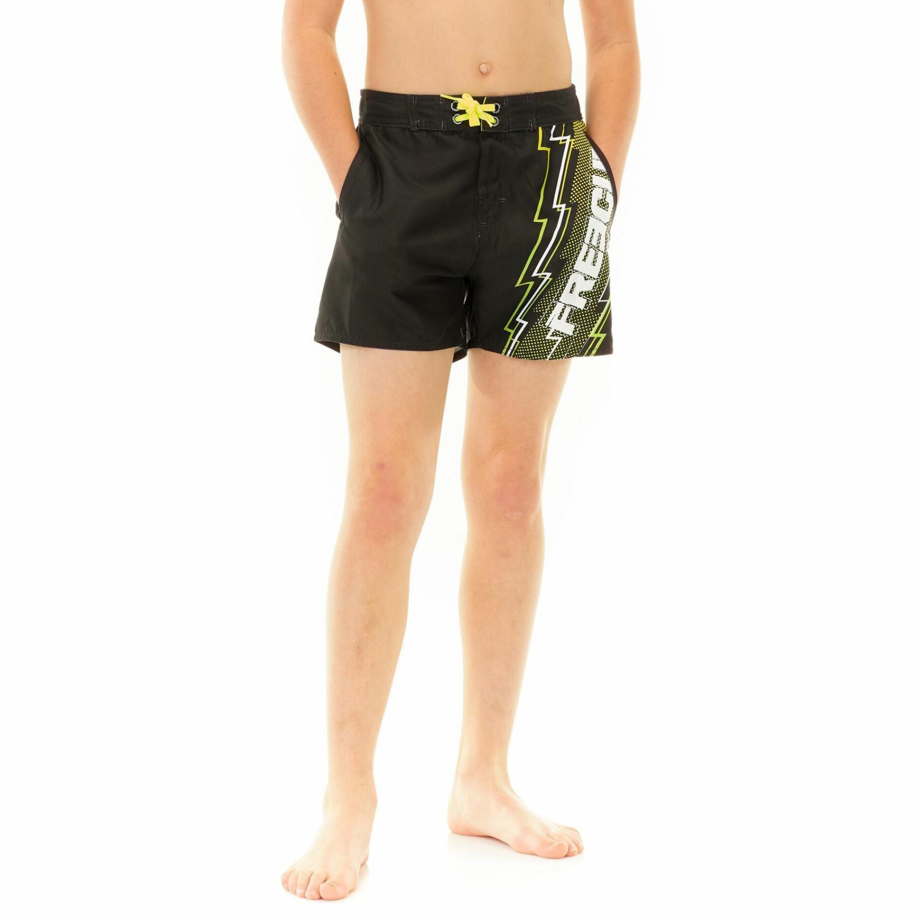 Pantaloncini da bagno corti con cintura semi-foderata per bambini Freegun Eclair