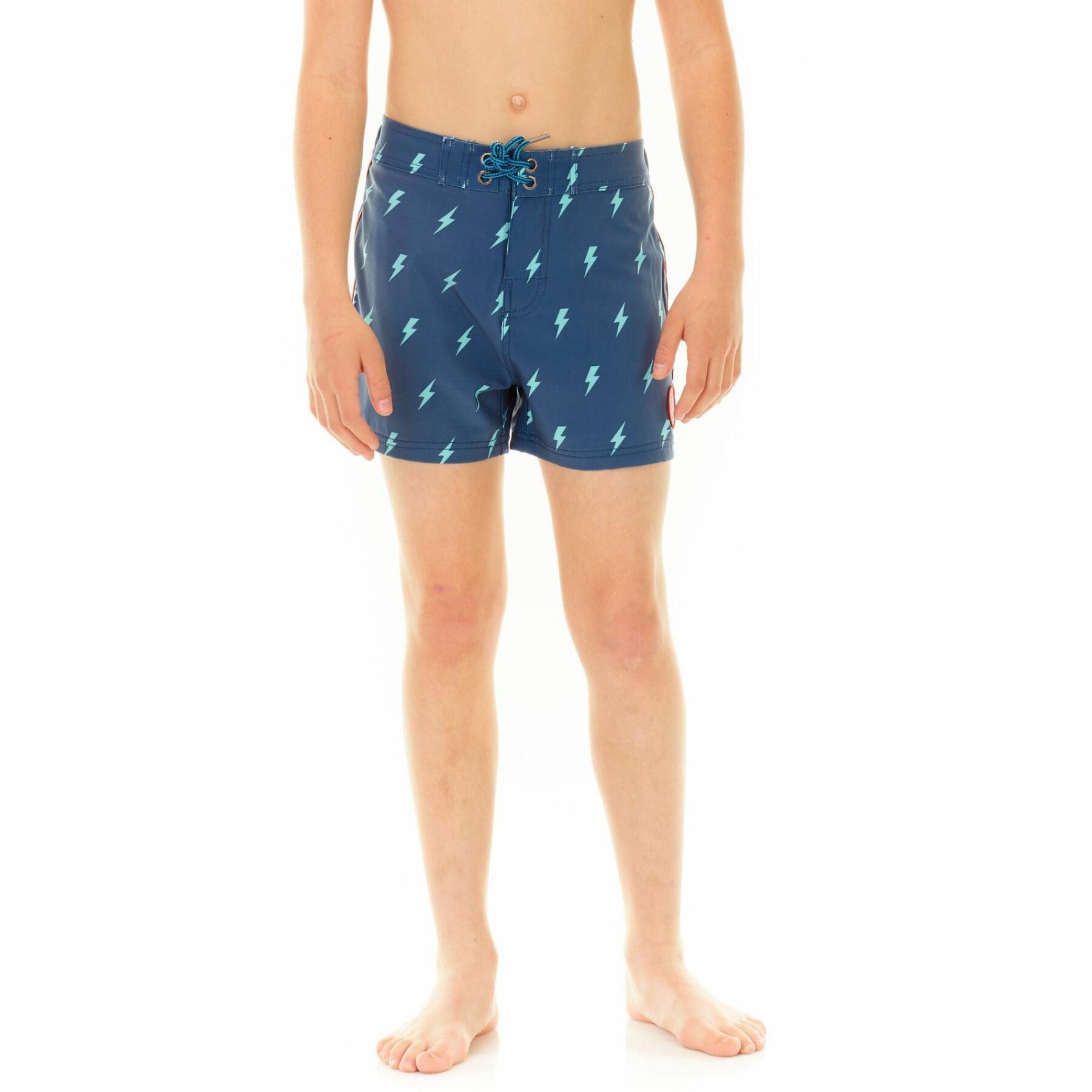Pantaloncini da bagno con cintura piatta per bambini Freegun soft touch Flash