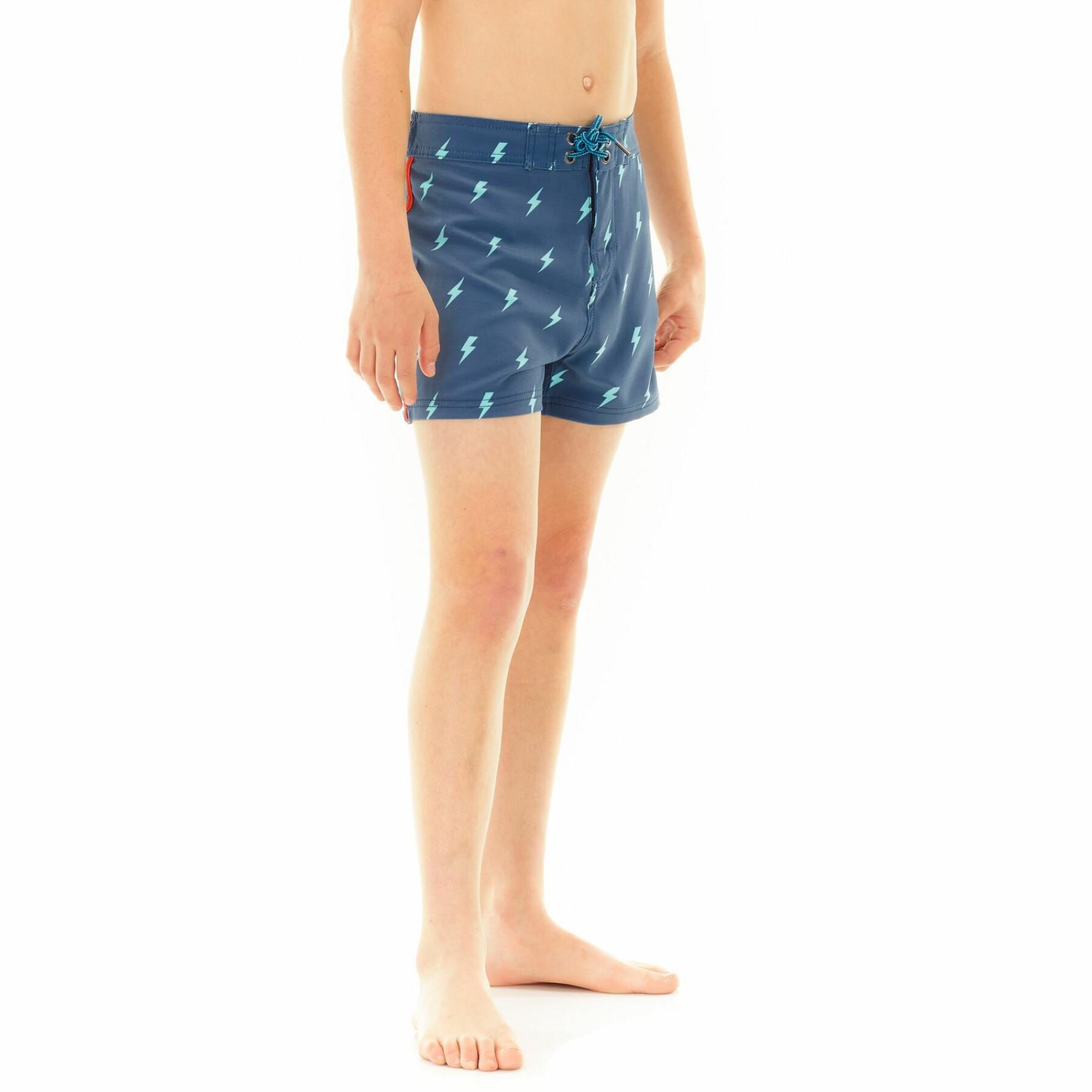 Pantaloncini da bagno con cintura piatta per bambini Freegun soft touch Flash