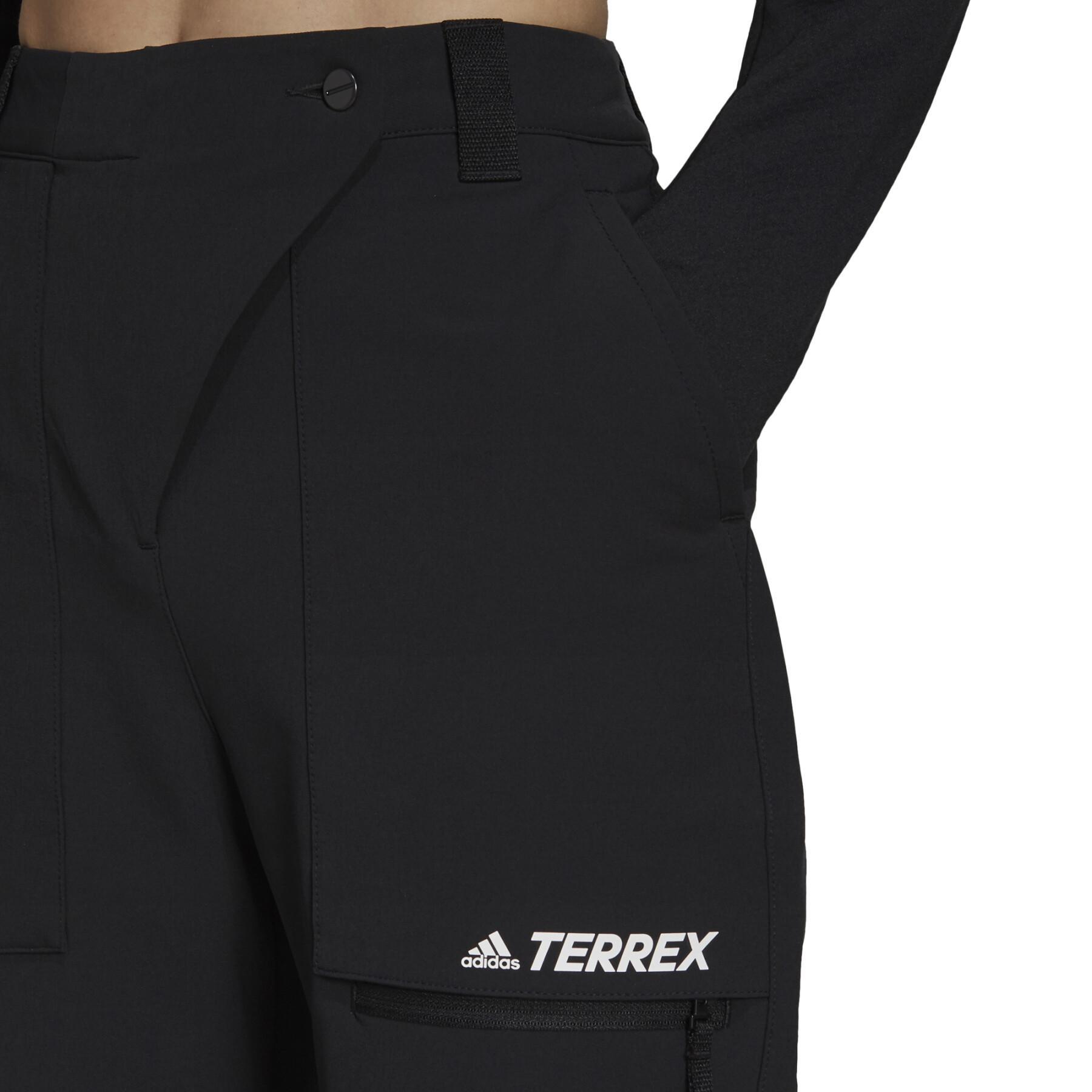 Pantaloni da donna adidas Terrex Yearound Soft Shell