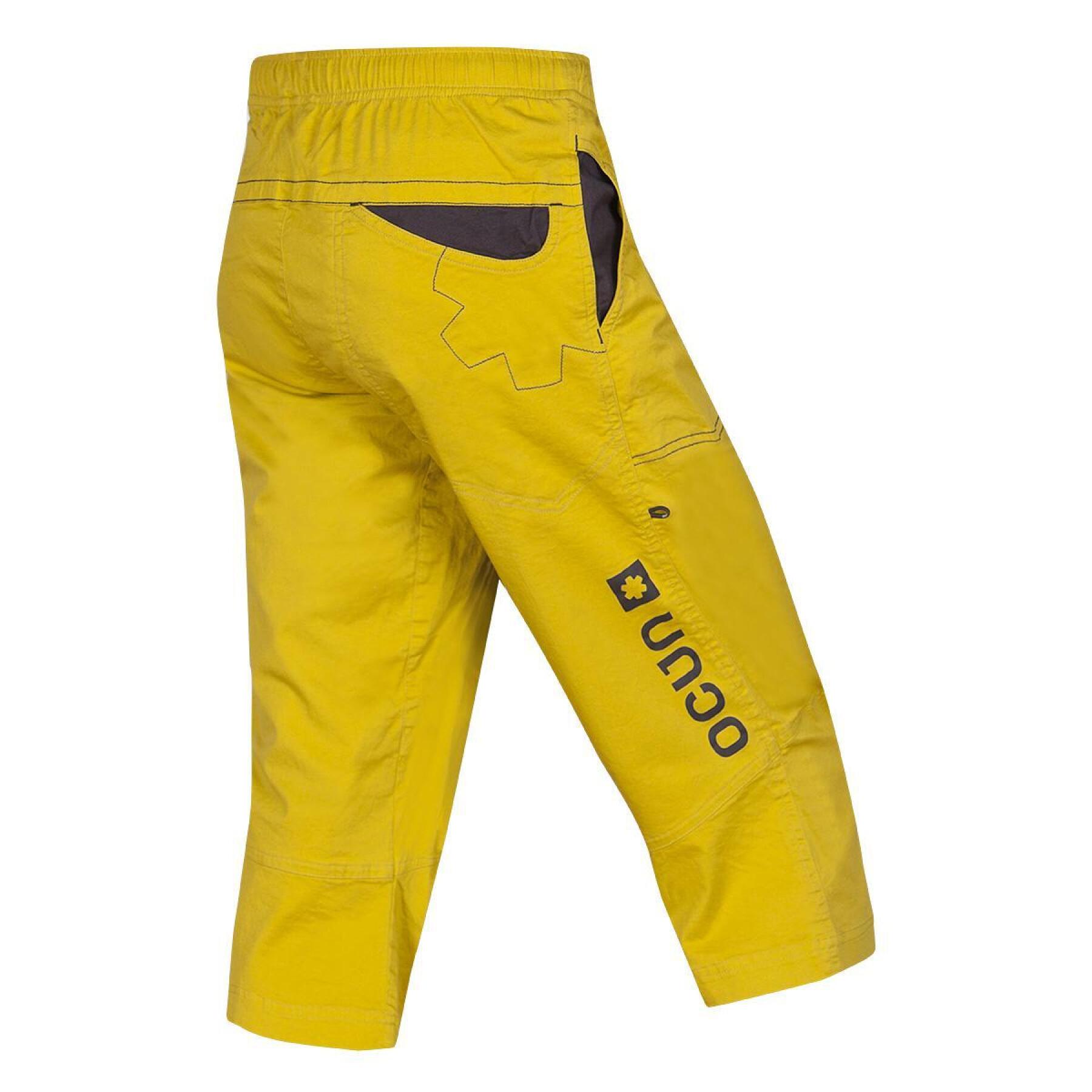 Pantaloni Ocun Jaws 3/4 yellow