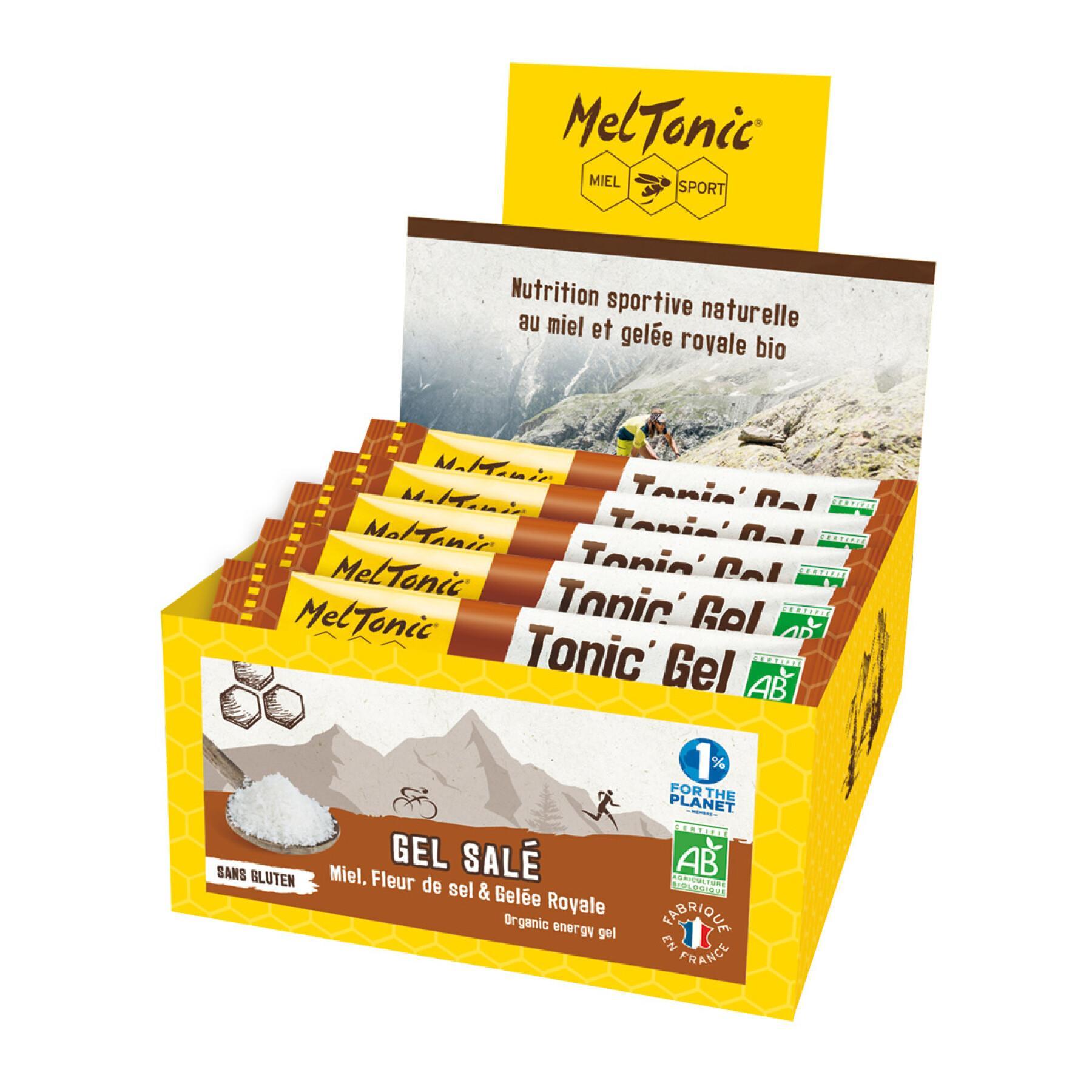 30 gel energetici Meltonic TONIC' BIO - SALé