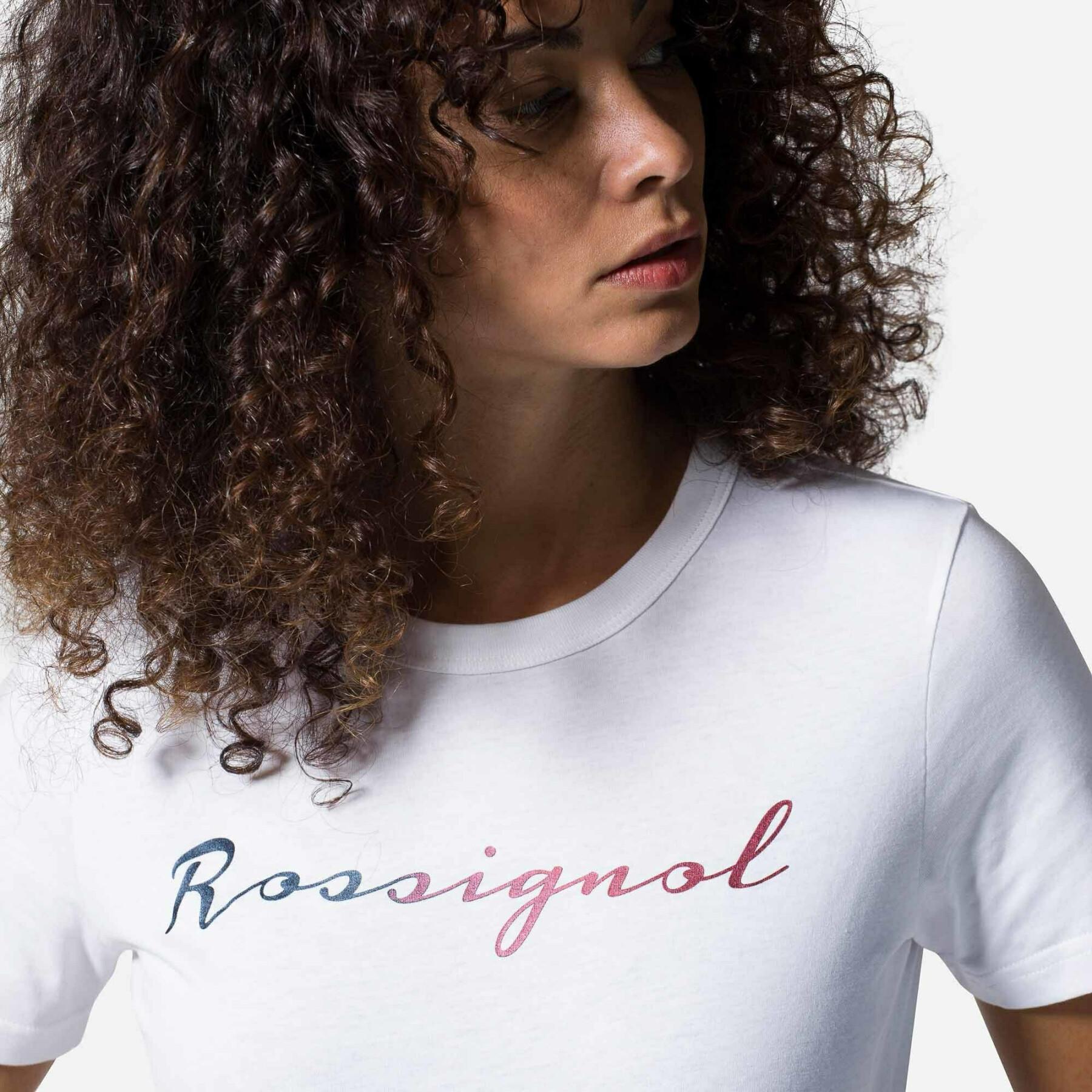 Maglietta con logo da donna Rossignol Rossi