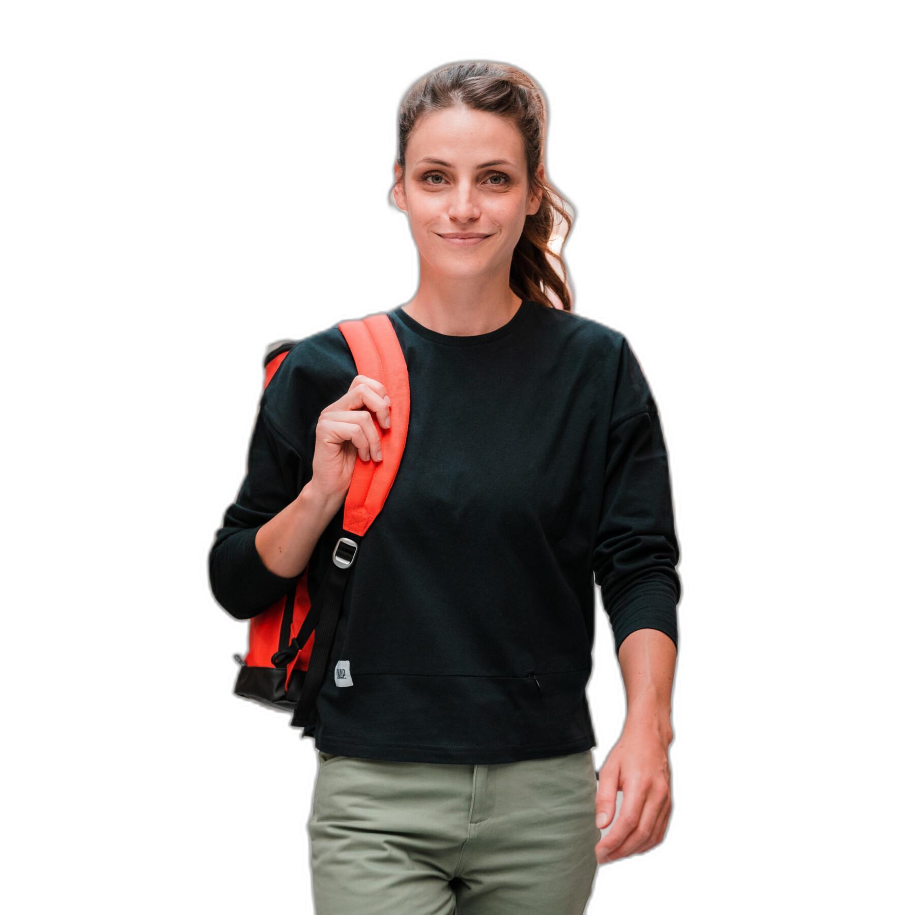 Maglietta da donna a maniche lunghe con taschino Snap Climbing