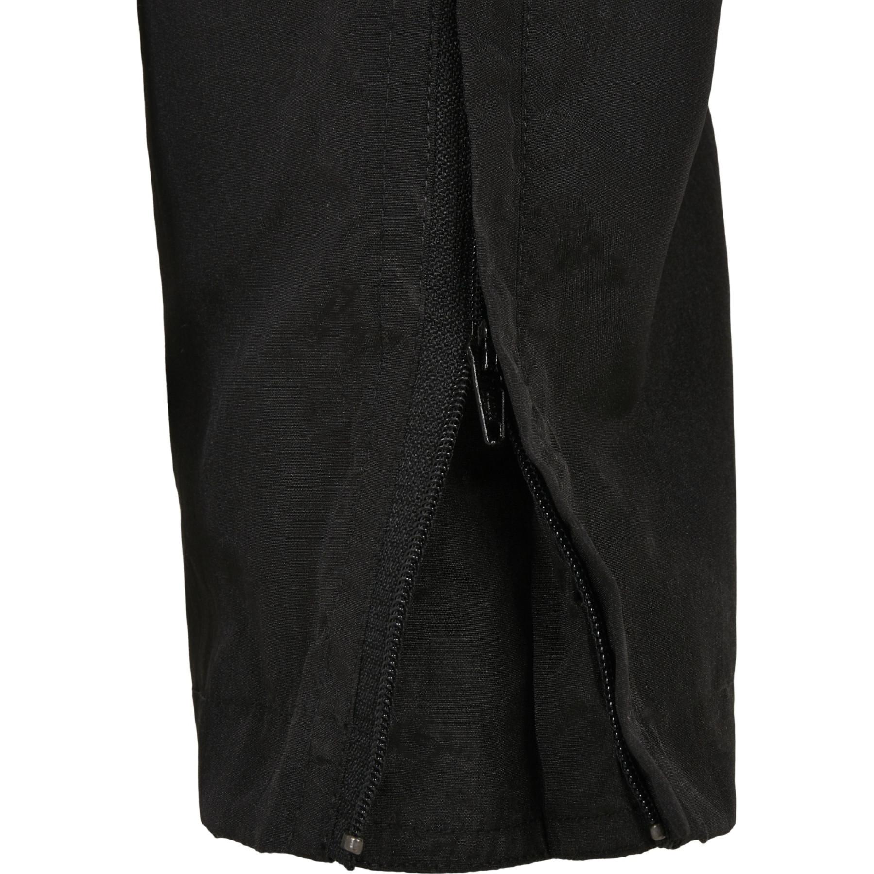 Pantaloni da donna Urban Classics shiny crinkle nylon zip-grandes tailles