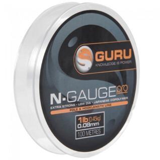 Linea di nylon speciale Guru N-Gauge Pro (0,09mm – 100m)