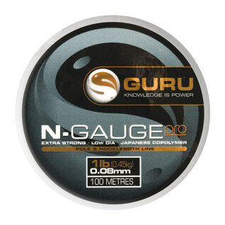 Linea di nylon speciale Guru N-Gauge Pro (0,08mm – 100m)
