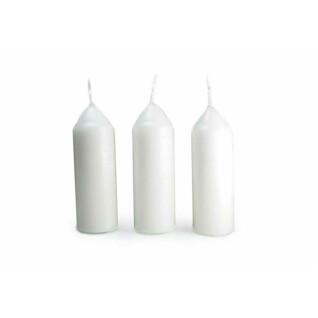 3 candele di paraffina bianca per lanterna originale 9 ore ciascuna Uco