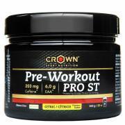 Bevanda energetica Crown Sport Nutrition Pre-Workout Pro St - citrique - 300 g