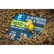 Leader Barbless Matrix MXC-2 standard X-strong pole rig x8
