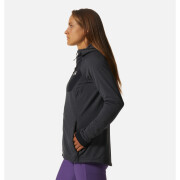 Giacca da donna con cappuccio e zip integrale Mountain Hardwear Polartec® Power Grid