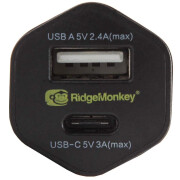 Adattatore per auto Ridge Monkey Vault 15w USB-C Car Charger